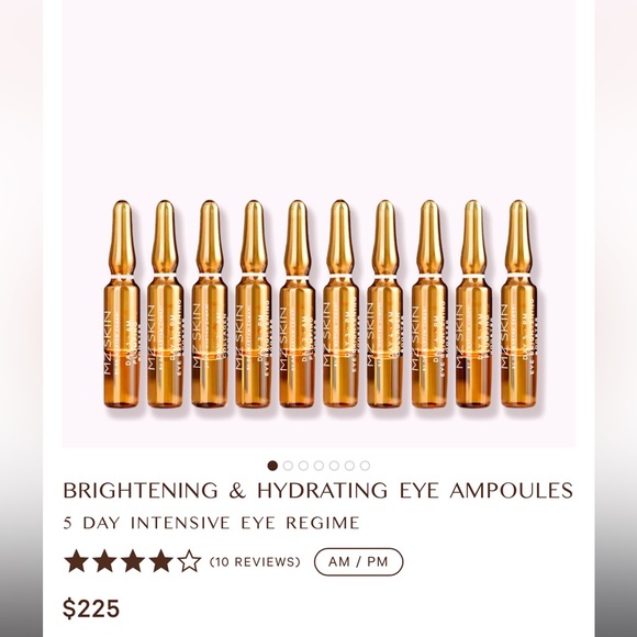 MZ Skin BRIGHTENING & HYDRATING EYE AMPOULES - Picture 4 of 6